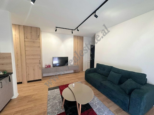 Apartament 1+1 per qira ne rrugen David Selenica ne Tirane.
Apartamenti pozicionohet ne katin e 3 t